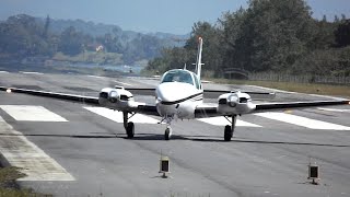 Beechcraft Baron 58 Decolagem em Angra dos Reis RJ [upl. by Navanod]