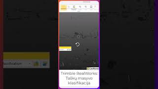 Trimble RealWorks Taškų masyvo klasifikacija [upl. by Clarence250]