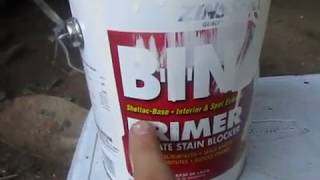 Shellac Primer  Zinsser [upl. by Ativahs]