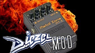 Pedal Mods MT2 Diezel Mod [upl. by Corilla]