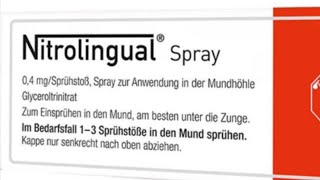 Nitrolingual Akut Spray Apotheker Beratung [upl. by Nollaf]