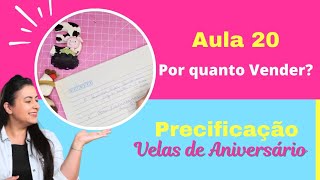 Curso de Velas  Por quanto vender [upl. by Akin827]