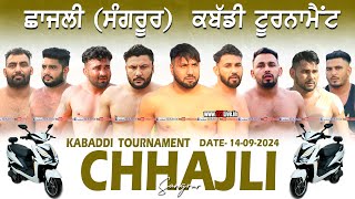 🔴Live Chhajli Sangrur Kabaddi Tournament 14092024www123Livein [upl. by Gaige251]