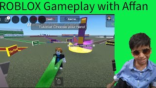 ROBLOX another Game play with Little Affan  Nawabzaade Gamers [upl. by Duane]