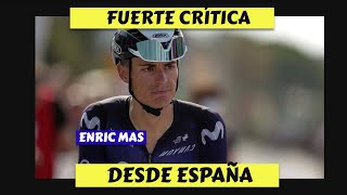 ENRIC MAS 👉 FUERTE CRÍTICA desde ESPAÑA [upl. by Eelanna]