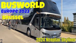 2023 Neoplan Skyliner Ultimate Double Decker Coach Interior and Exterior Busworld Europe 2023 [upl. by Goda483]