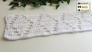 Häkelnmuster Tutorial Raute quotMaltaquot crochet pattern N°21 lefthanded  Rechtshänder righthanded [upl. by Anneliese790]