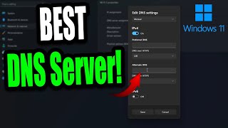 BEST DNS For Gaming on Windows 11 PC Easy Guide How to Find The Best DNS Server For Your Internet [upl. by Inahpets]