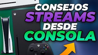 Como hacer STREAMS desde CONSOLA y no rendirte en el intento 👍 [upl. by Lise655]