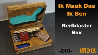 210 Massief Houten Nerfblaster Box [upl. by Bicknell]