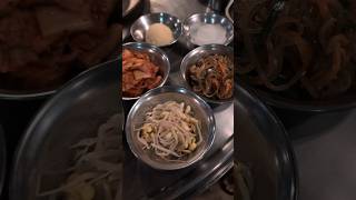 KOREAN Banchan Side Dishes At DON DAE BAK Korean BBQ Restaurant [upl. by Dammahom]