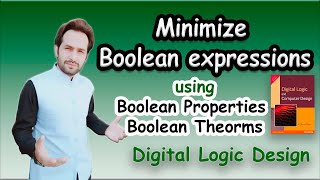 12 Minimize Boolean expressions in Digital Logic Design DLD Urdu Hindi [upl. by Anizor315]