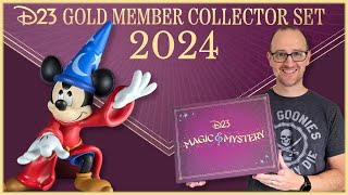 D23 2024 Gold Member Collector Set Unboxing [upl. by Llewxam]