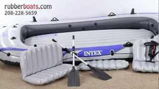 The NEW Intex Excursion 5 Inflatable Raft [upl. by Neenaej]