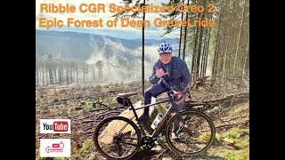 Ribble CGR ALe Specialized Creo 2 Epic Forest of Dean Gravel Ride [upl. by Reilamag]