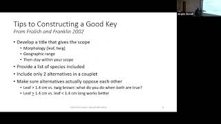 Creating Dichotomous Keys  SFA Dendrology Lecture FORS 2319 [upl. by Arnelle]