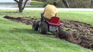 Plowing our first garden [upl. by Simmie]