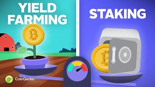 Is Yield Farming DIFFERENT from Staking Explained in 3 mins [upl. by Bak360]