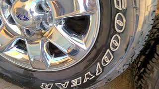 Refurbishing Used Ford F150 Wheels With Steel Wool [upl. by Nakah]