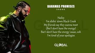 Drake  Bahamas Promises Lyrics [upl. by Veda]