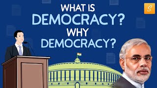 What is democracy Why democracy class 9  Class 9th Civics Chapter 1  CBSE  NCERT [upl. by Morganne]