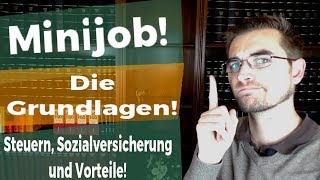 Die Grundlagen des Minijob  Geringfügig Beschäftigte [upl. by Salahcin]