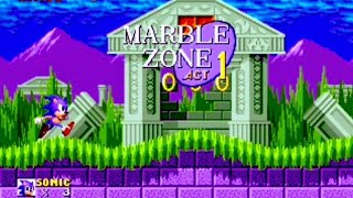 Sonic the Hedgehog MARBLE ZONE [upl. by Dupuy711]