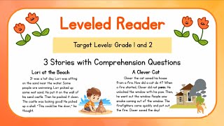 Reading for Grade 1 and Grade 2  Reading Comprehension  Learn English Through Stories Set 8 [upl. by Iiette]