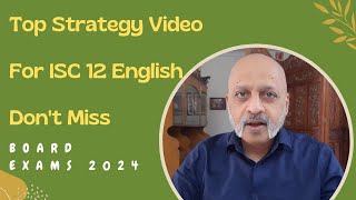 ISC English Language and Literature Papers  Study and Time Management Strategy  Board Exams 2024 [upl. by Theo]