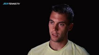 Djeres emotional interview about losing parents amp what tennis means to him  Indian Wells 2019 [upl. by Yared343]