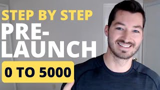 How to Build a Prelaunch Waitlist 0 to 5000 Subscribers in 30 Days [upl. by Orecic]