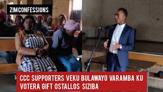 CCC Supporters Veku Bulawayo Varamba Ku Votera Gift Ostallos Siziba [upl. by Kcirdot282]