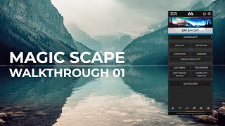 Magic Scape Panel for Photoshop Walkthrough 01 [upl. by Revlis177]