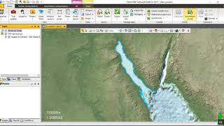 How to show surface elevation imagery map in Petrel Tutorial5 [upl. by Almita]