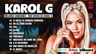 Karol G Grandes Éxitos Mix 2024  Lo Más Popular de Karol G  Canciones de Karol G [upl. by Sessler]