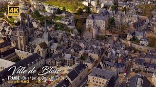 4K  Château Royal de Blois et Ville [upl. by Eceirtal]