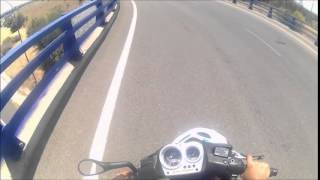 Aerox 70cc top speed [upl. by Halyak]