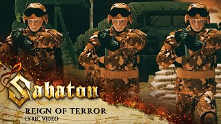 SABATON  Reign of Terror Official Lyric Video [upl. by Sorcha96]