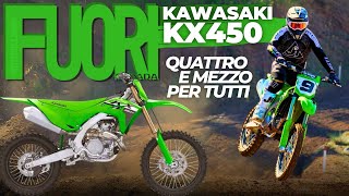 Test KAWASAKI KX450 2024 al ROCCOS RANCH [upl. by Godderd]