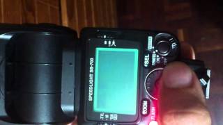 Nikon sb 700 LCD contrast problem [upl. by Rednasxela]