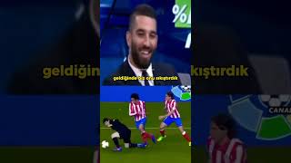 Arda Turan Messi ile yaşadığı anıyı anlatıyor [upl. by Aiekal]