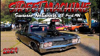 INSANE MUSCLE CARS Street Machine Nationals 2024 Street Rods Muscle Cars Classic Cars Car Show [upl. by Leslie]