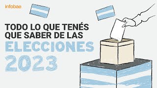 TODO LO QUE TENÉS QUE SABER DE LAS ELECCIONES 2023 [upl. by Hanauq]