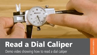 How To Read A Mitutoyo Dial Caliper [upl. by Yonina596]