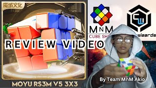 Review MoYu RS3M V5 3x3x3 Ballcore MagLev UV Coated  MnM Cube Shop [upl. by Tressa968]