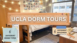 UCLA Dorm Tours 6 Rooms and Buildings [upl. by Kliment]