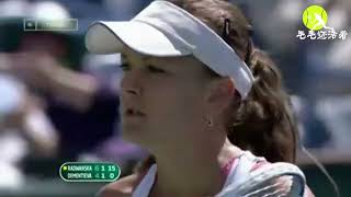 Elena Dementieva vsAgnieszka Radwanska Highlights  2010 Indian Well QF [upl. by Sokim]