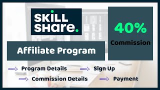 Skillshare Affiliate Program 2024  Earn Money from skillsharecom [upl. by Mirabel380]