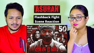 Asuran Flashback Fight Scene REACTION  Dhanush  Mr amp Mrs Pandit [upl. by Eecyak519]