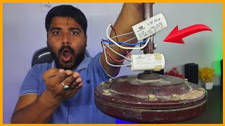 ceiling fan capacitor connection in tamil [upl. by Eseer]